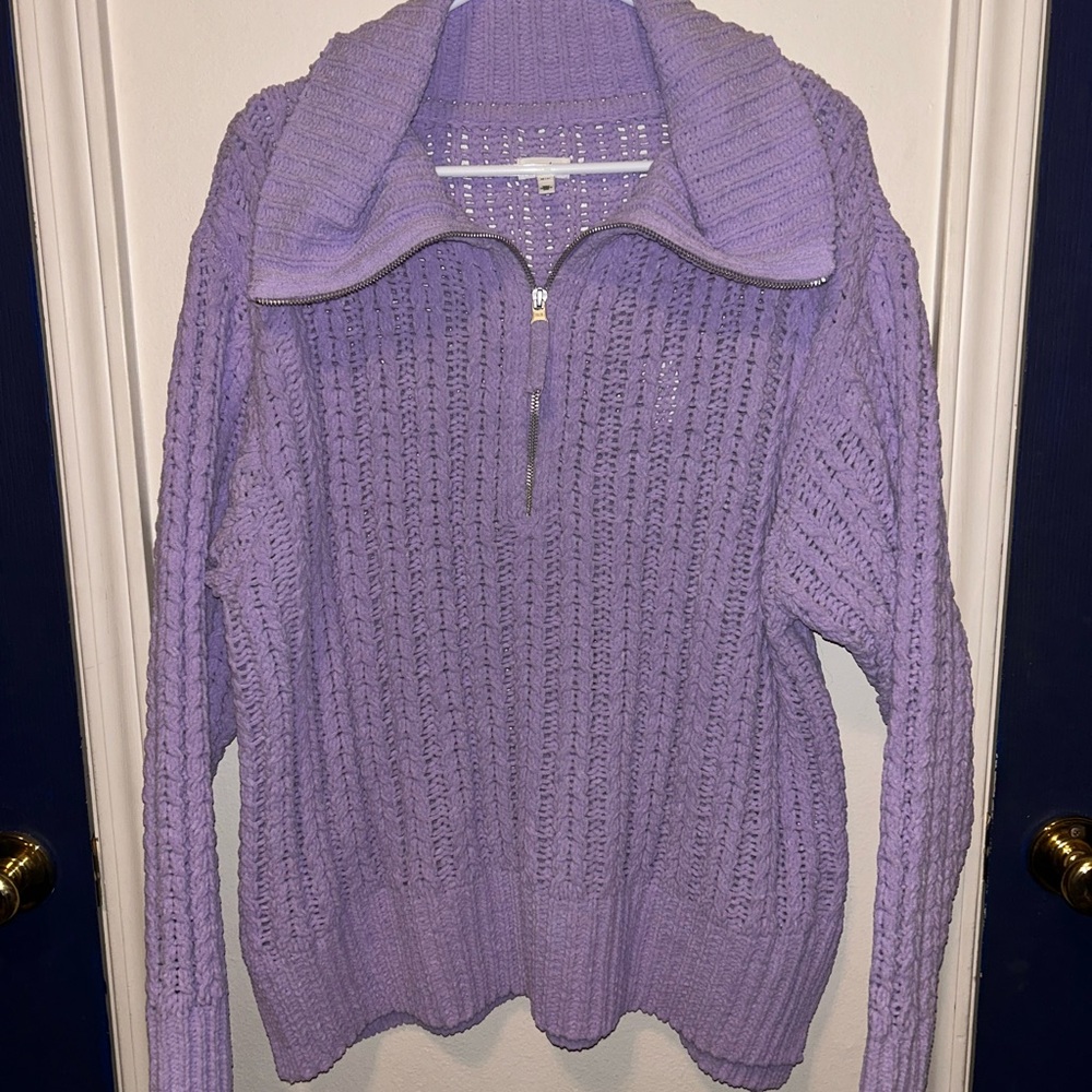 NWT Aerie Lavender Purple Turtleneck Sweater Women’s M